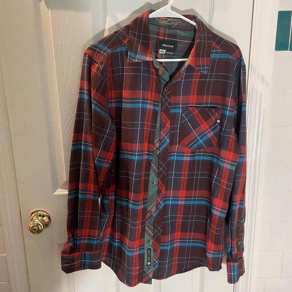 Marmot for Life Flannel Shirt M